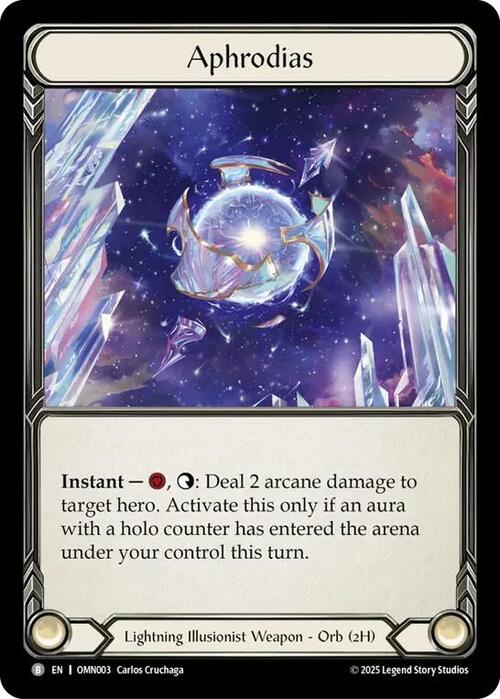 Aphrodias Card Front