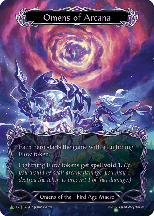 Omens of Arcana Frente