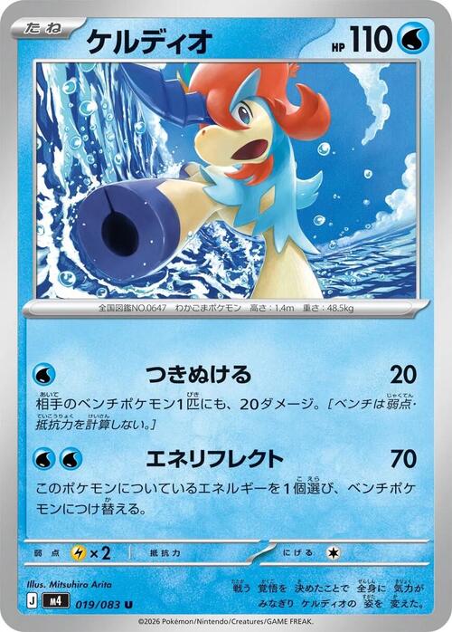 Keldeo Frente