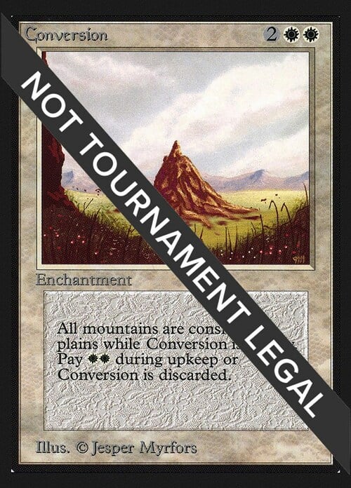 Conversion Card Front