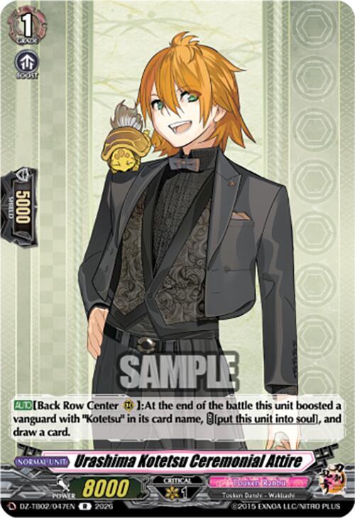 Urashima Kotetsu Ceremonial Attire Card Front