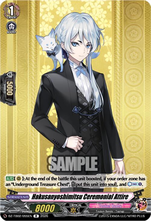 Hakusan Yoshimitsu Ceremonial Attire Card Front