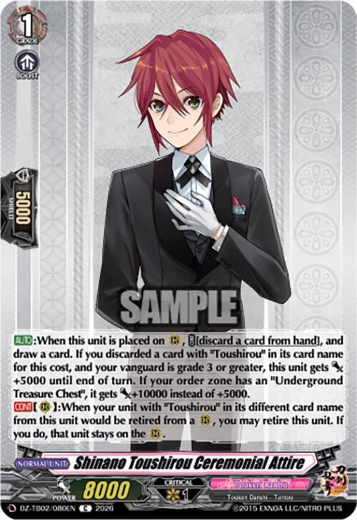 Shinano Toushirou Ceremonial Attire Card Front