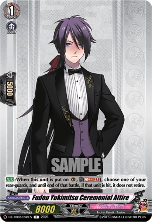 Fudou Yukimitsu Ceremonial Attire Card Front