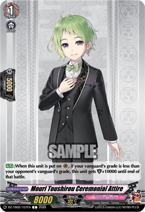 Mouri Toushirou Ceremonial Attire Card Front