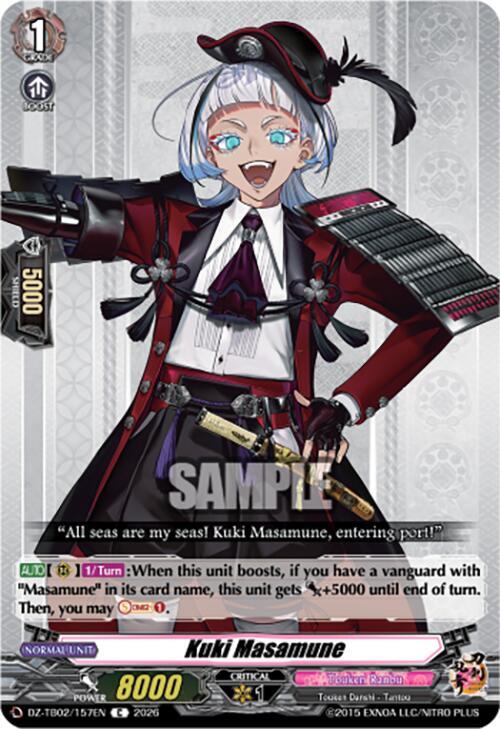 Kuki Masamune Card Front