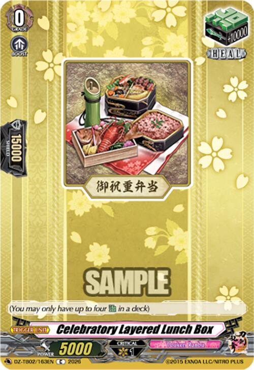 Celebratory Layered Lunch Box Frente