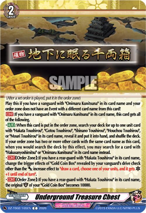 Underground Treasure Chest Frente