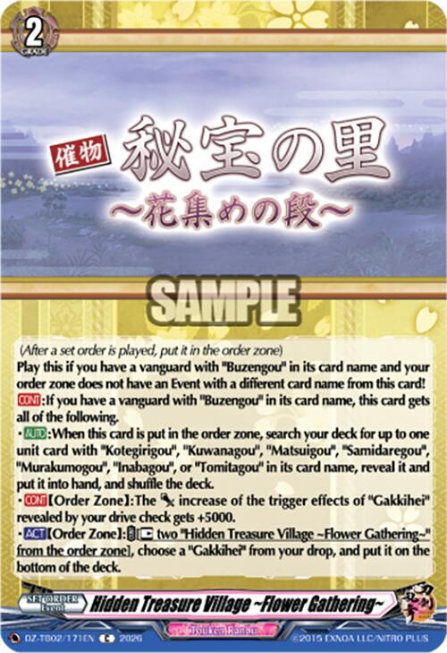 Hidden Treasure Village ~Flower Gathering~ Frente