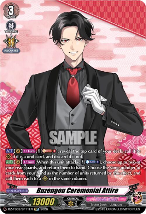 Buzengou Ceremonial Attire Frente