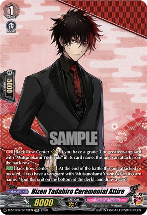 Hizen Tadahiro Ceremonial Attire Frente