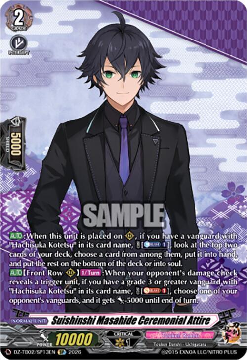 Suishinshi Masahide Ceremonial Attire Frente