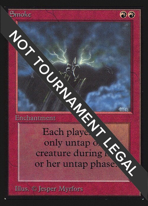 Smoke Card Front