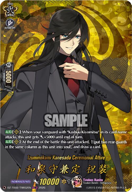 Izuminokami Kanesada Ceremonial Attire Frente