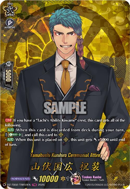 Yamabushi Kunihiro Ceremonial Attire Frente