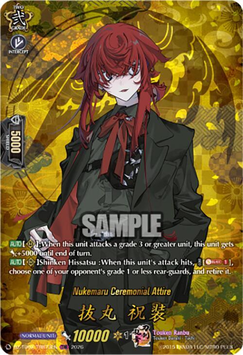 Nukemaru Ceremonial Attire Frente