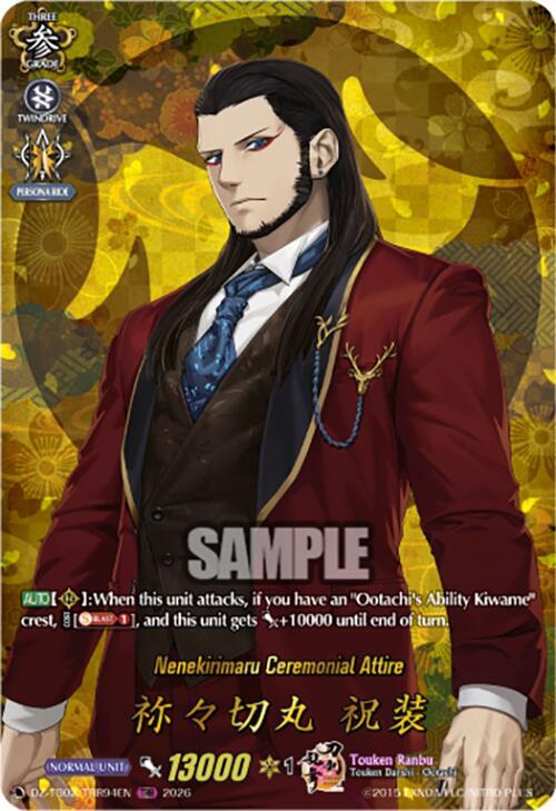 Nenekirimaru Ceremonial Attire Frente