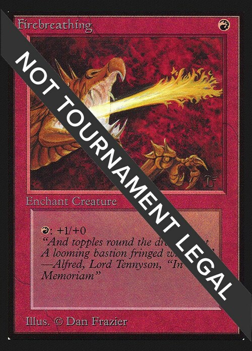 Firebreathing Card Front