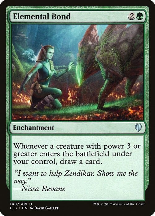 Elemental Bond Card Front