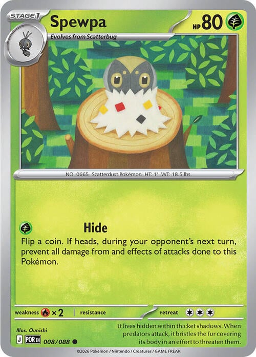 Spewpa Card Front