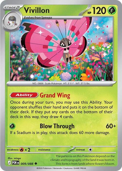 Vivillon Card Front