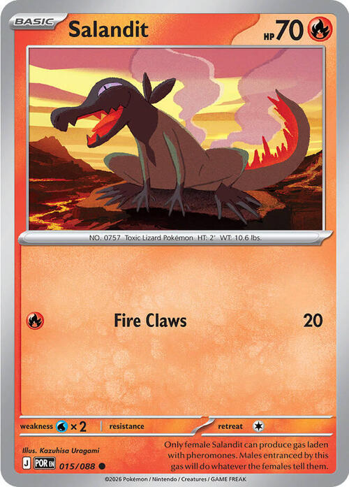 Salandit Card Front