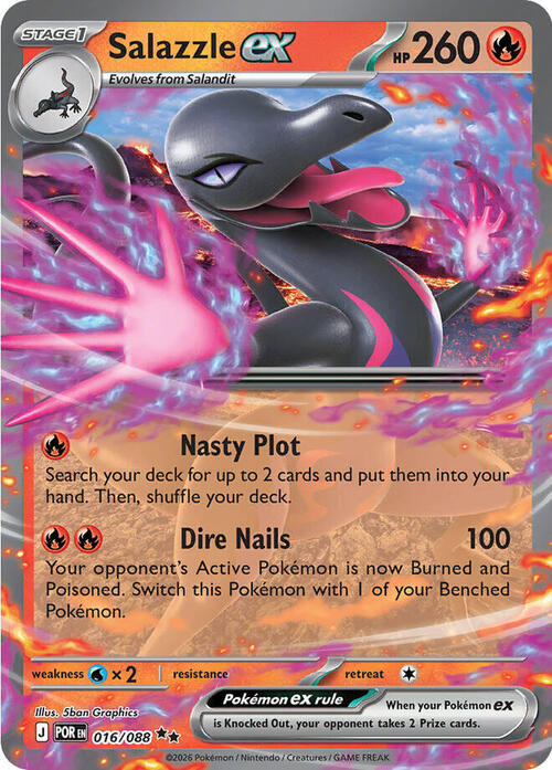 Salazzle ex Frente