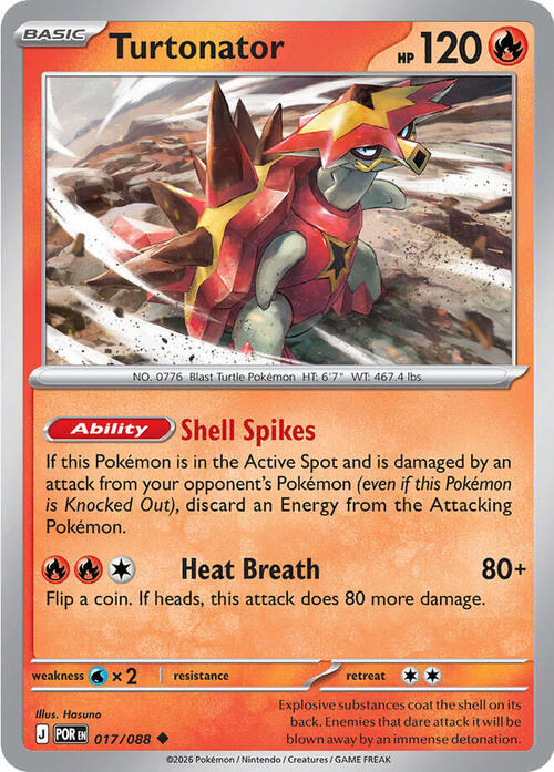 Turtonator Card Front