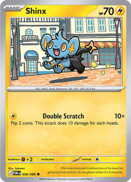 Shinx Card Front