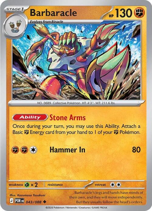 Barbaracle Card Front