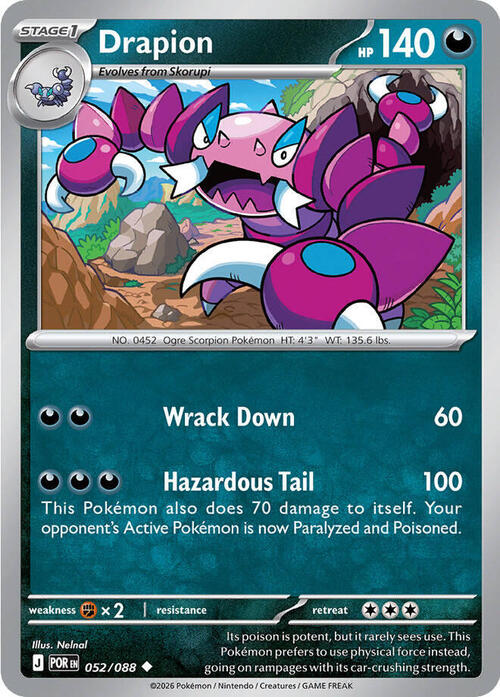 Drapion Card Front