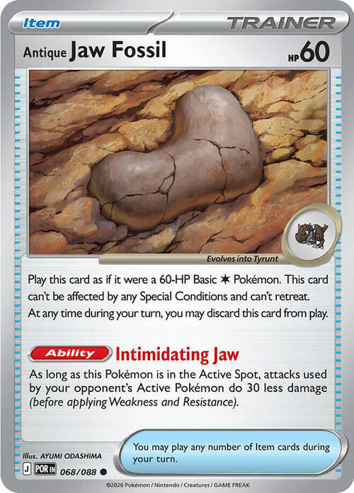 Vecchio Fossilmascella Card Front