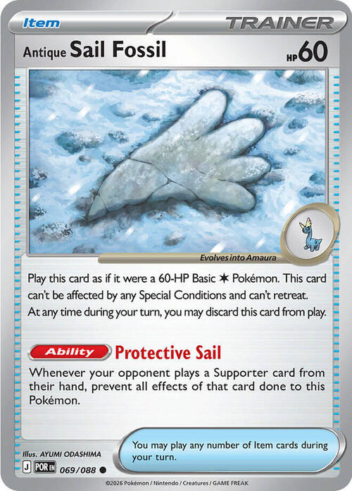 Vecchio Fossilpinna Card Front