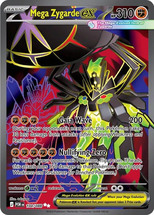 Mega Zygarde ex Card Front