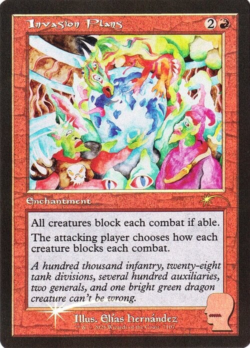 Planes de Invasion Frente