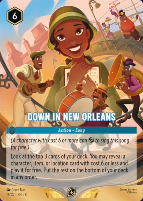 Benvenuto a New Orleans Card Front