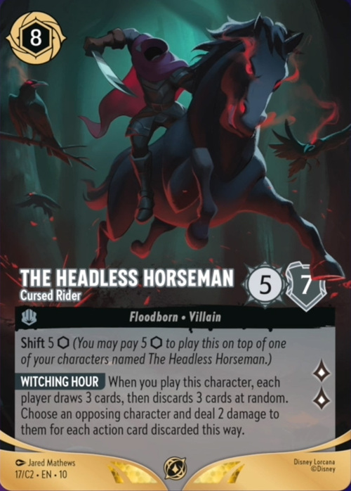 Il Cavaliere Senza Testa - Cavaliere Maledetto Card Front