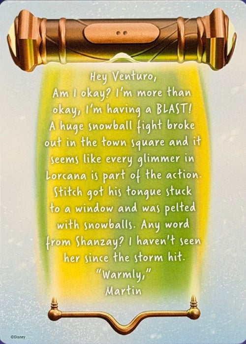 Winterspell - Lore Card Card Front