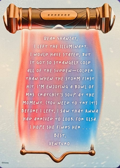 Winterspell - Lore Card Card Front