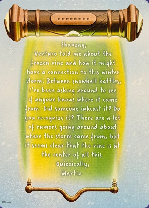 Winterspell - Lore Card Card Front