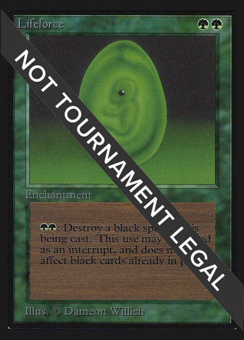 Lifeforce Card Front