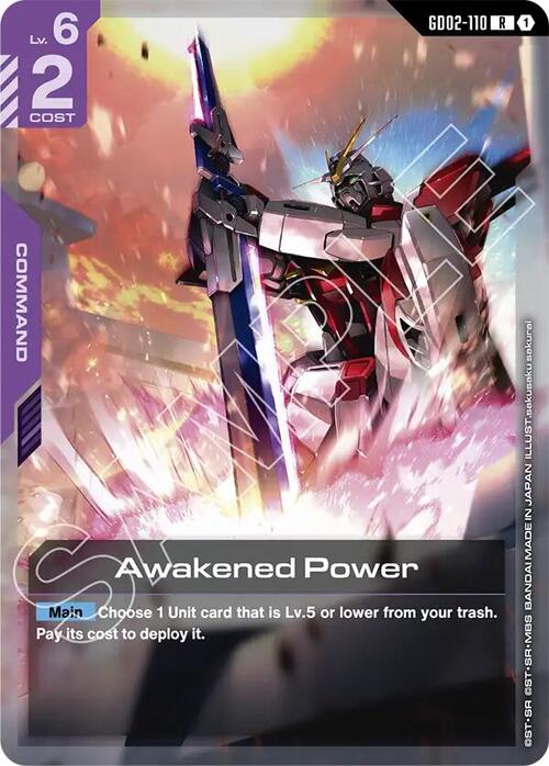 Awakened Power Card Front