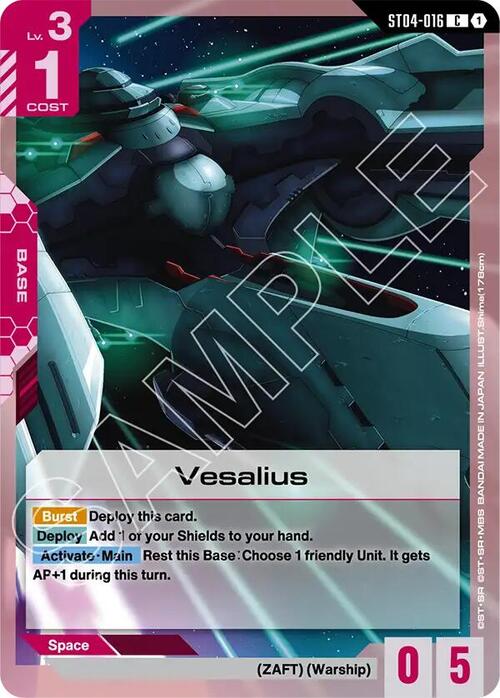 Vesalius Card Front