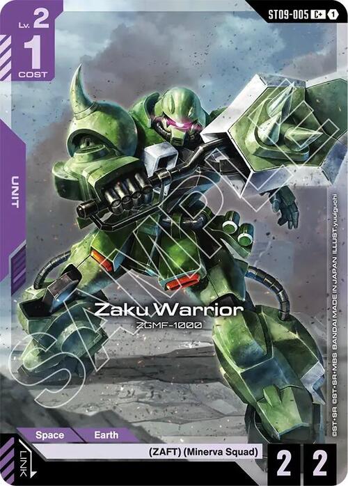 Zaku Warrior Frente