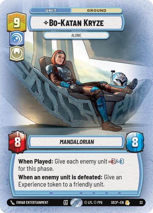 Bo-Katan Kryze - Alone Card Front