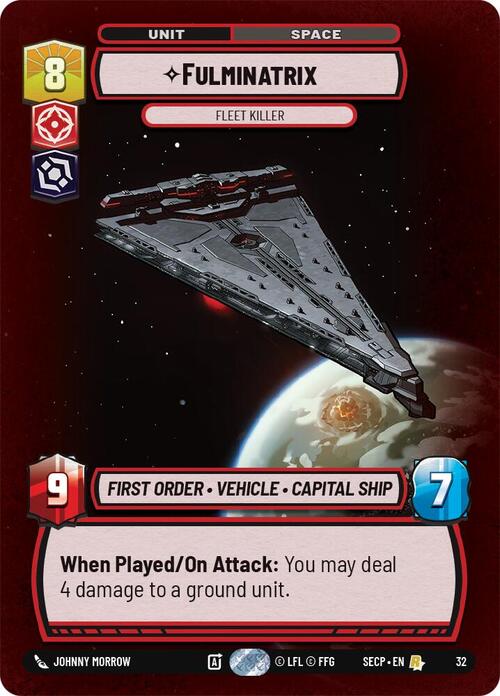 Fulminatrix - Fleet Killer Card Front