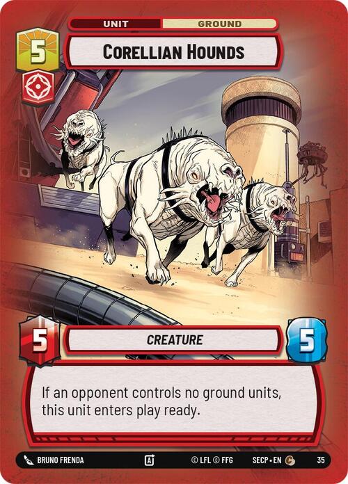 Corellian Hounds Card Front