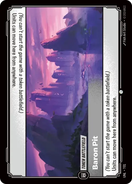 Baron Pit Card Front