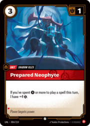 Prepared Neophyte 004