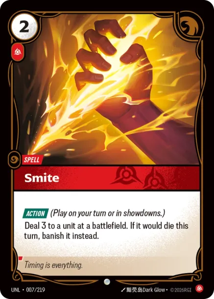 Smite Card Front